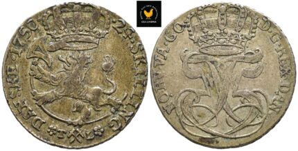 1750 Norge 24 Skilling, 1+