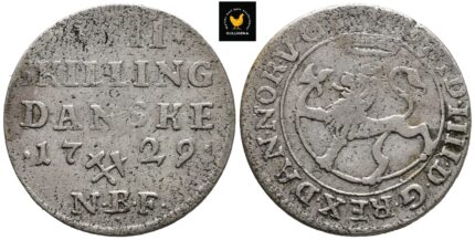 1729 Norge 8 Skilling, 1