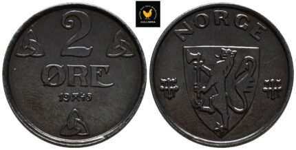 1945 Norge 2 Øre, 0