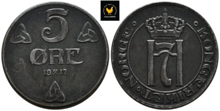 1917 Norge 5 Øre, 01