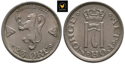 1922 Norge 25 Øre, 01