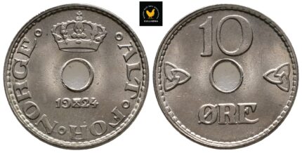 1924 Norge 10 Øre, 0