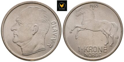 1963 Norge 1 krone, 0