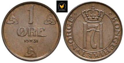 1931 Norge 1 Øre, 0/01