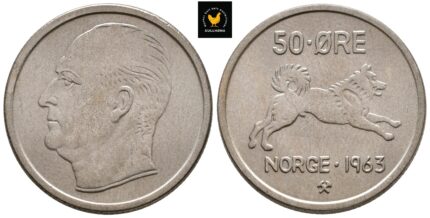 1963 Norge 50 Øre, 0