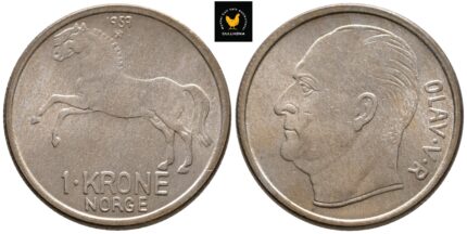 1959 Norge 1 krone, 0