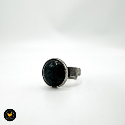 Ring i sølv med stein - David-Andersen