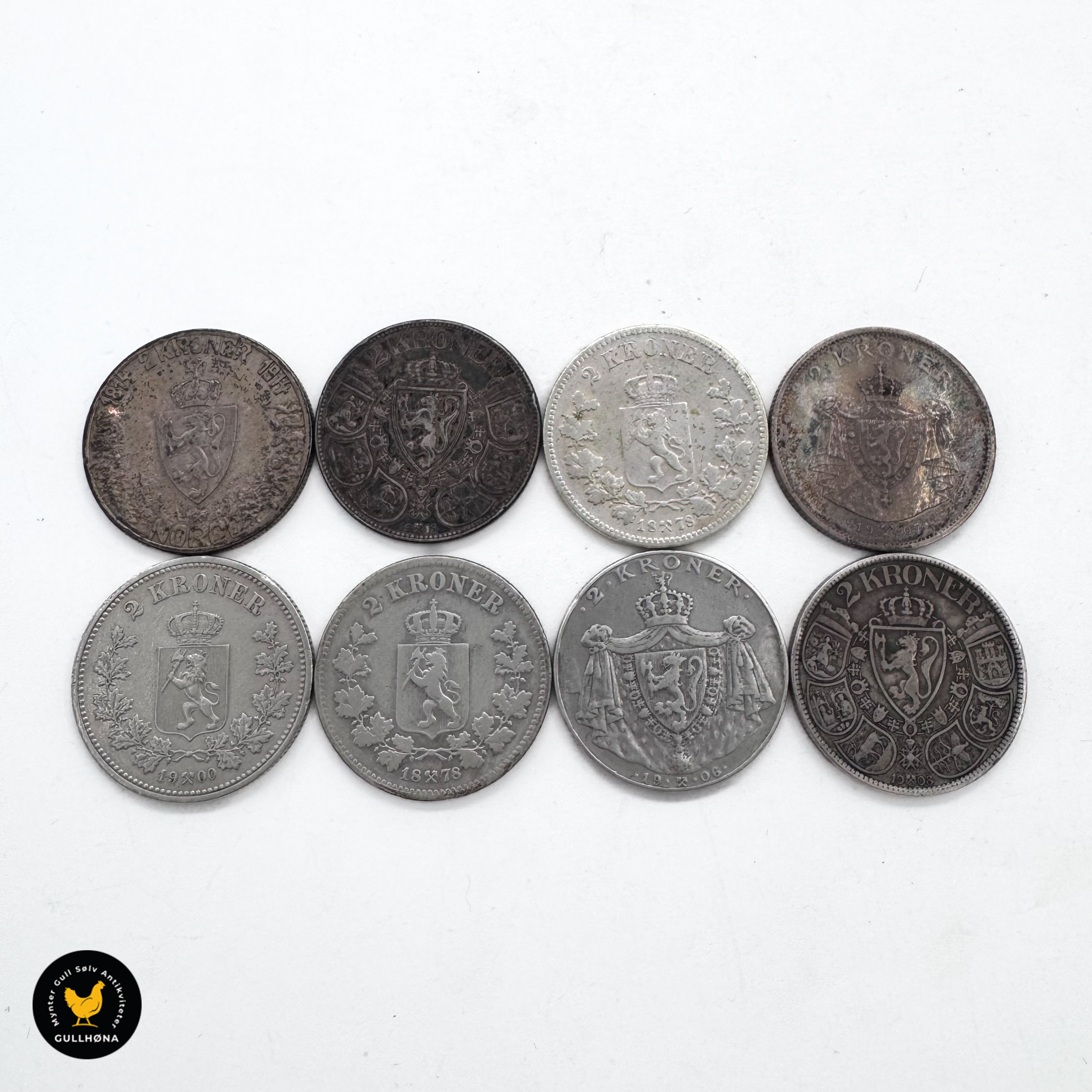 2 kroner lot