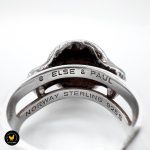 Else Paul Malakitt sølv ring