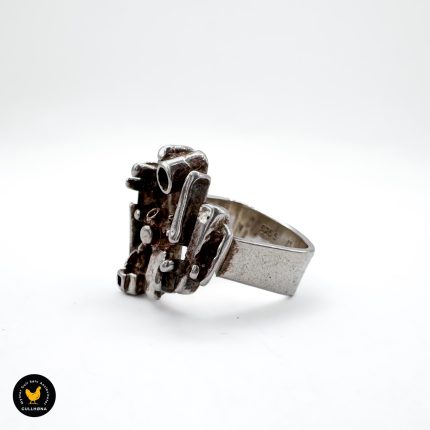Juhls ring tundra nr 612 sølv