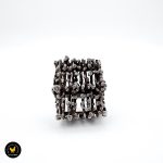 Statement sølv ring 1