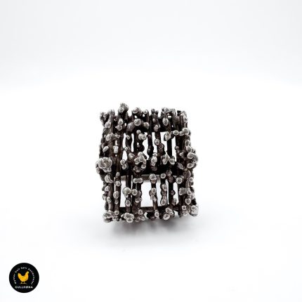 Statement sølv ring 1